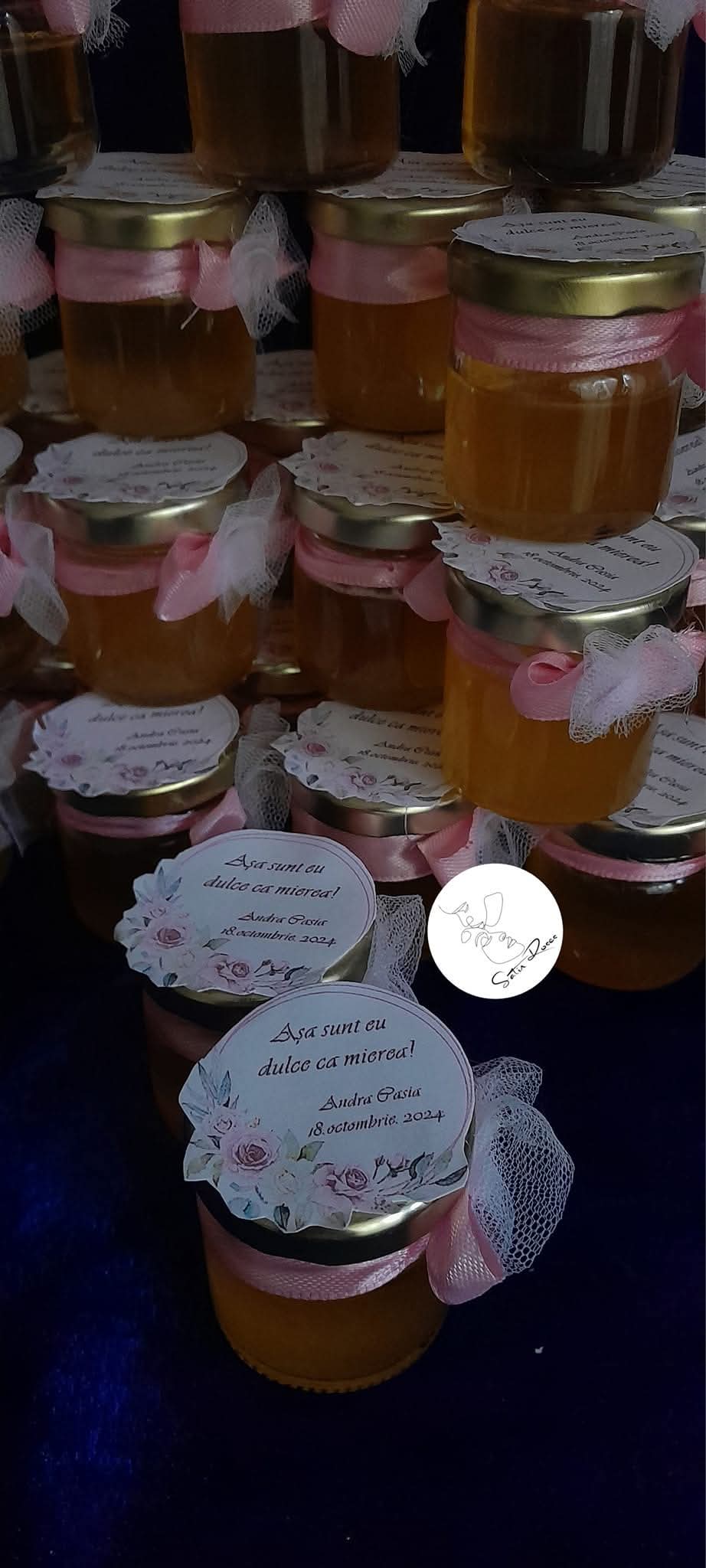 Mărturie de botez cu miere