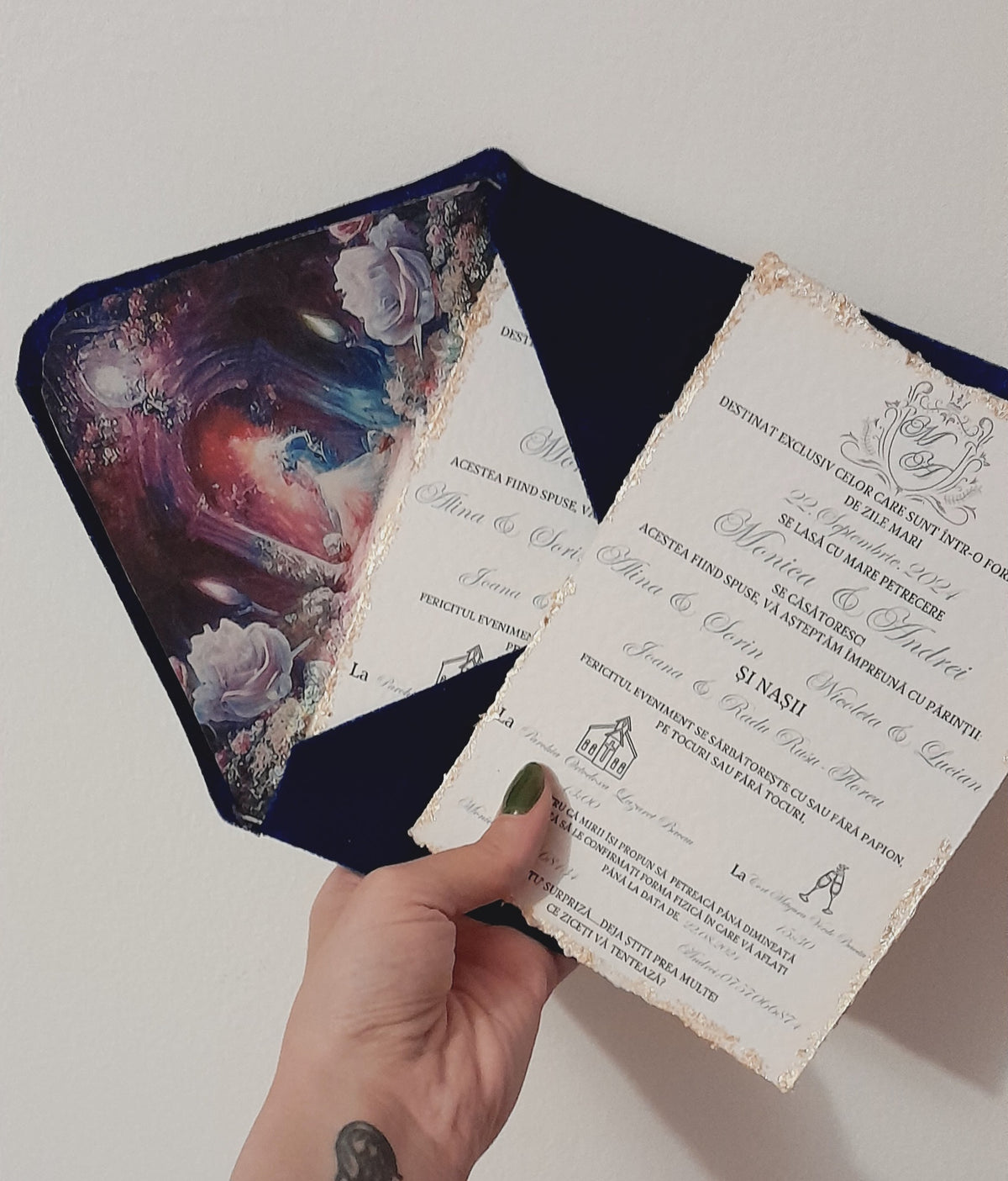 Invitație de nuntă Royale