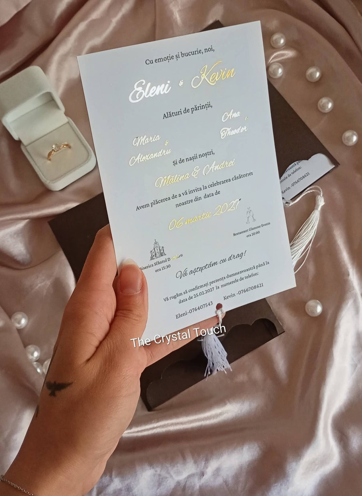 Invitație de nuntă Prestige