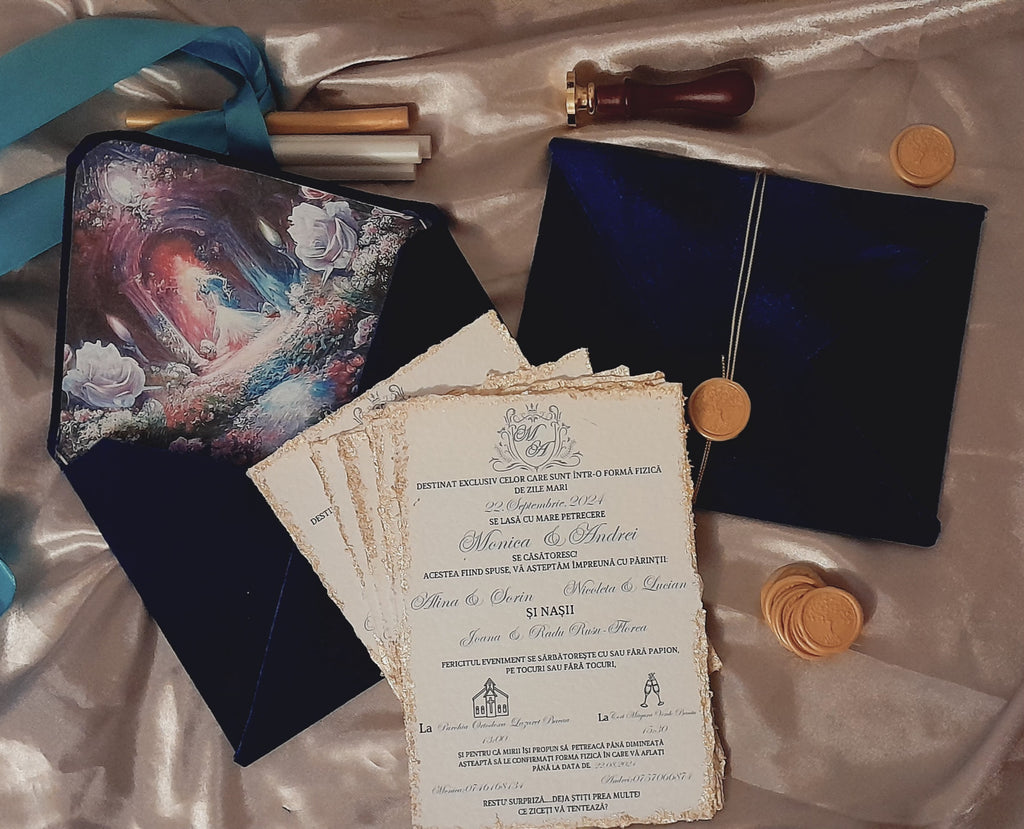 Invitație de nuntă Royale