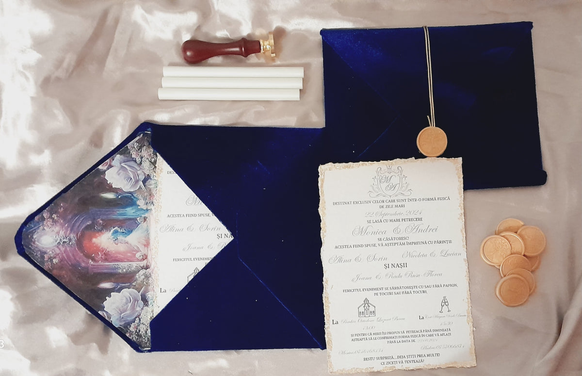 Invitație de nuntă Royale