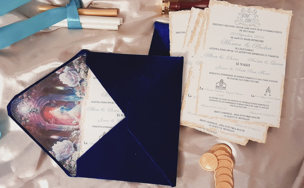 Invitație de nuntă Royale